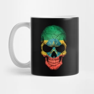 Ethiopian Flag Skull Mug